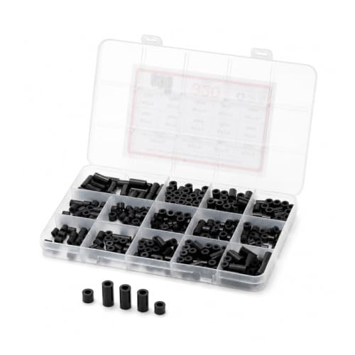 320 Pcs Electrical Outlet Screw Spacer Kit