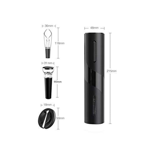 Abridor de vinho elétrico Cabilock saca-rolhas abridor de garrafas de vinho, aerador de vinho, recar