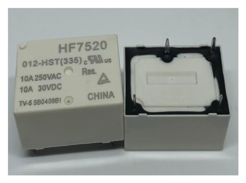 Relé HF7520 12V para sustitución y reparación de placas electrónicas