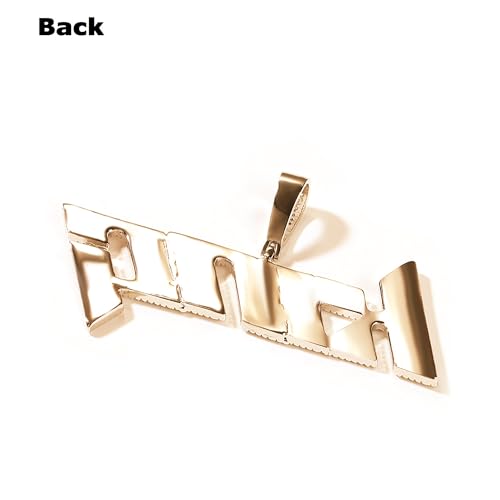 JINLIN Custom Initial Letter Pendant Necklace Iced Out Bling Shiny Charm Hip Hop Necklace with Rope Chain for Men Women3