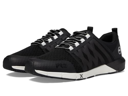 Image of Timberland PRO Radius Soft Toe Men's Sneakers - PRO Flex Technology - HoverSpring Foam Black /White 8 D - Medium