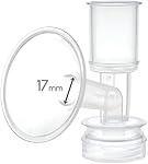 Maymom Bouclier de poitrine compatible avec les pompes mammaires Ameda (17 mm, extra-petit, 1-Piece)