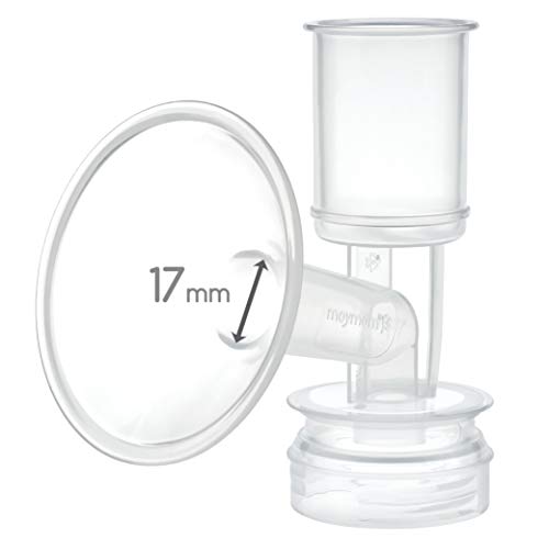 Image of Maymom Breast Shield Flange Compatible with Ameda Breast Pumps Purely Yours, Finesse, NOT for Ameda MYA(17 mm, X-Small, 1-Piece)