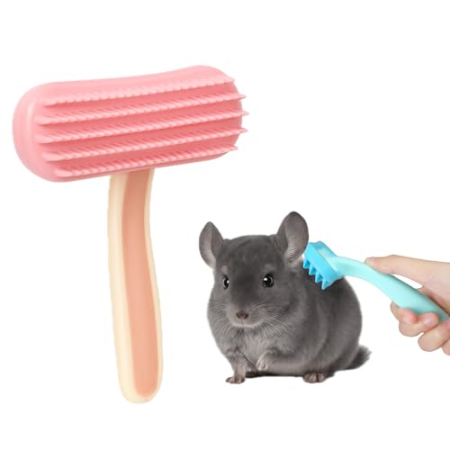 Oxiros 2-Pack Chinchilla & Small Animal Grooming Brush