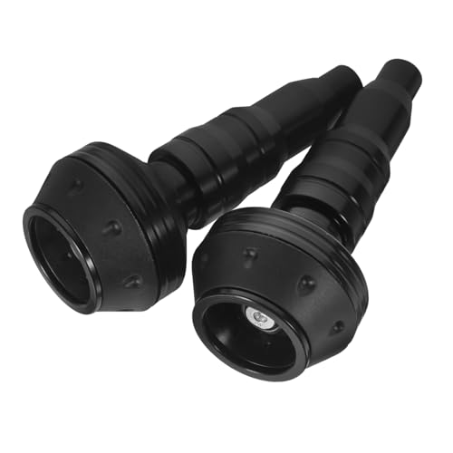 BUGUUYO 2pezzi Slider Protezione Per Telaio Protezione Contro La Caduta Per Ammortizzatore Incidenti Resistenza Al Vento Corrosione