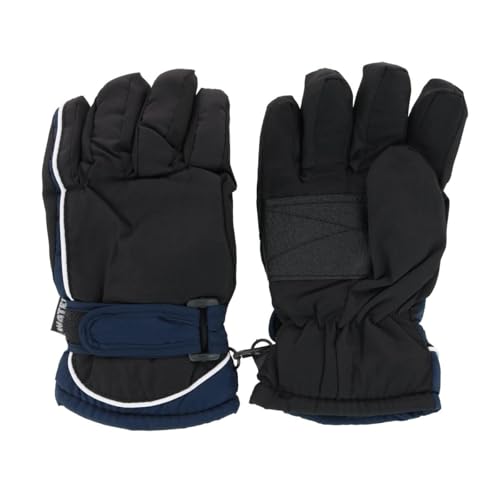 Image of Kids' 4-7 Years Thermal Lined Water Repellant Ski Gloves by Iceberg Polar Wear
