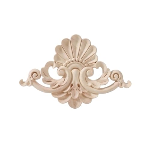 Applique lungo intagliato in legno massello - Mobili decorativi for