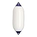 Polyform F-7 Twin Eye Fender 15" x 41" - White