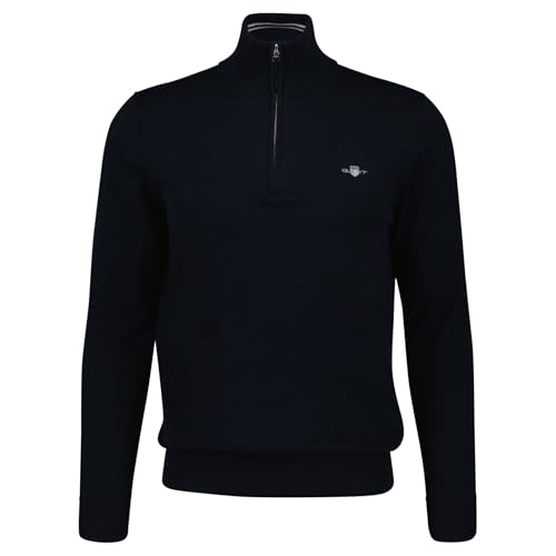 Pull homme XXXXXL en coton bleu nuit ample et confortable