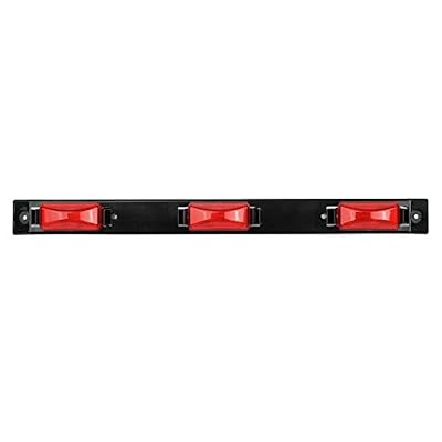 Partsam [DOT Approved] 17 Inch Red LED Truck Trailer Identification Light Bar, Waterproof Sealed 3 Lights Bar 12V Replacement for F150 F250 F350 RAM 1500 2500 3500 Silverado Sierra