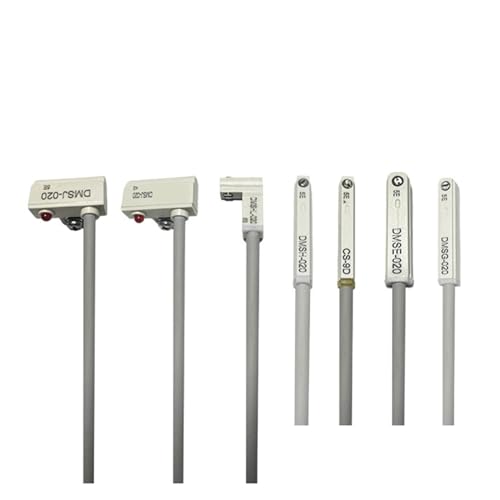 Sensor de interruptor magnético cilíndrico de dos cables con contacto tipo cuchilla DMSG 020