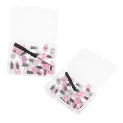 Unomor 2boxes Tire Repair Glue Nails Tires Tire Tool Car Tire Repair Kit with Plugs Black Rim Repair Kit Car Tool Kit Tire Repair Patch Tools Kit Quick Tire Repair Kit Tire Plug Rubber