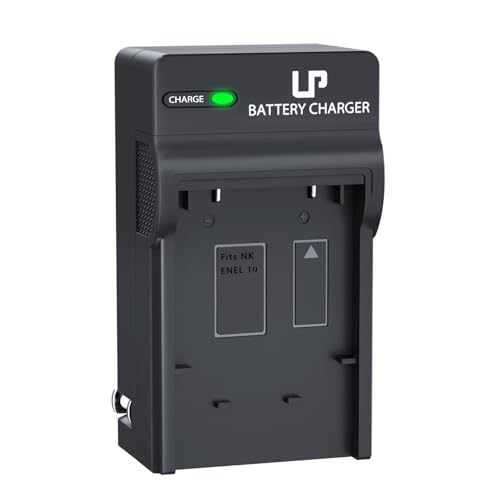 LP EN-EL10 Battery Charger Charger Compatible with Nikon Coolpix S200 S203 S210 S220 S230 S3000 S4000 S500 S510 S5100 S520 S570 and More Replacement Charger