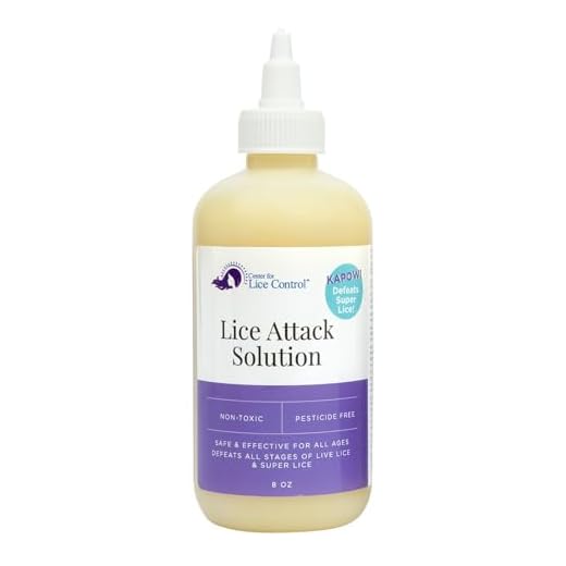 Kapow! 8oz Head Lice Shampoo, Lice Treatment for Kids & Adults, Lice Shampoo That Kills Eggs & Lice, Head Lice Treatment Extra Strength Family, Sensitive Scalp Lice Prevention Shampoo for All Ages