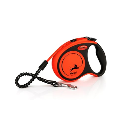 Guinzaglio Flexi Xtreme S, 5 m, cinghia, fino a 2 kg