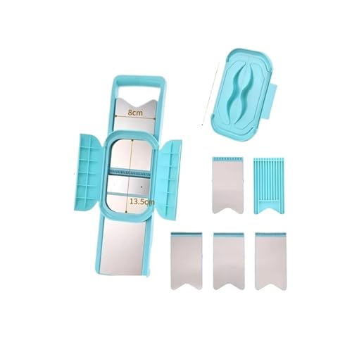 Set Cortador Multifuncional 5 en 1 para Verduras Verde miniatura 1