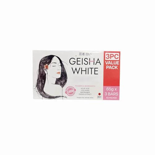 Geisha White CLASSIC Skin Cleansing Bar - 3 bars x 65g image 5