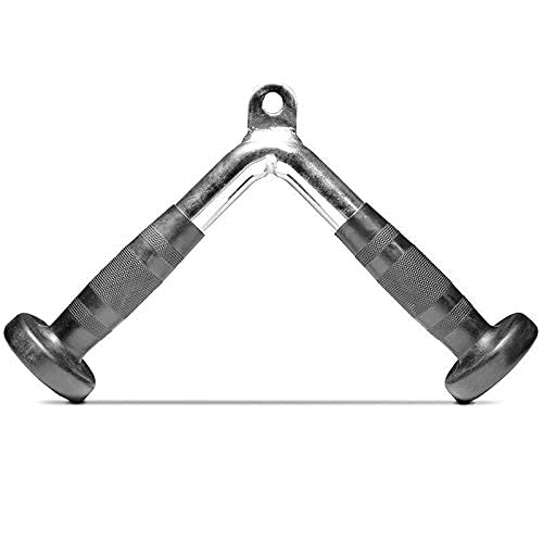 Amazon | FITNESS MANIAC USA 三頭筋プレスプッシュダウンバー V