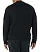 Amazon Essentials Men's Long-Sleeve Soft Touch Henley Sweater, Black, Medium