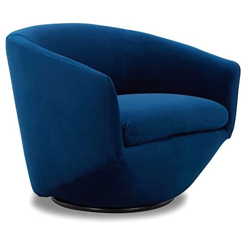 CHITA Swivel Armchair in Velvet Fabric for Living Room Cover