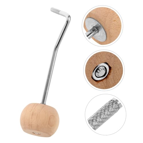 Mazo para pedal de bombo de madera diseño curvo miniatura 7