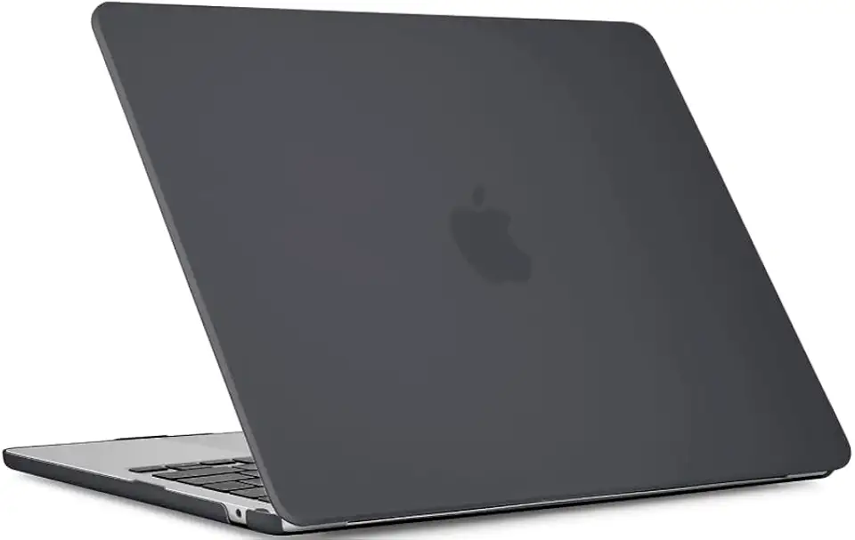 Capa Case para MacBook Air 13,6'' A2681 A3113 A3240 A3449 M2 M3 M4 M5 2022-2026 (Preto Fosco)