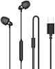Auriculares para dormir USB-C con cable, earbuds para dormir de lado con piezas de silicona ligeras y de perfil bajo, audífonos para dormir con reducción de ruido, micrófono integrado y controles de volumen Tipo C 2