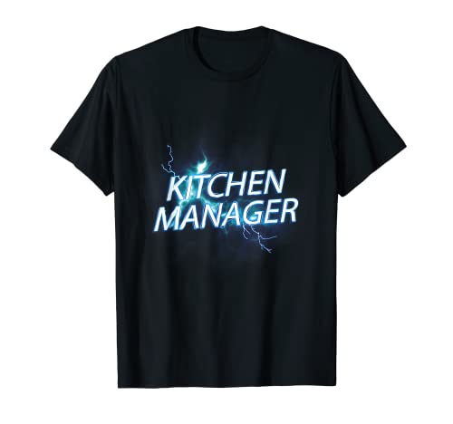 Escuela Cafetería Almuerzo Lady Kitchen Manager Camiseta