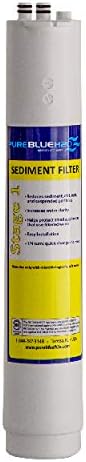 Pure Blue H2O 5 Pack Annual Replacement Filters for Four Stage Reverse Osmosis Water Filtration System