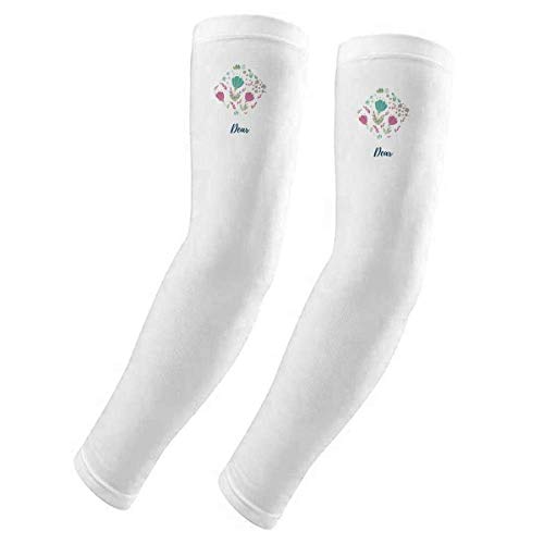 Housse de protection UV bras pour le jardinage au milieu des fleurs