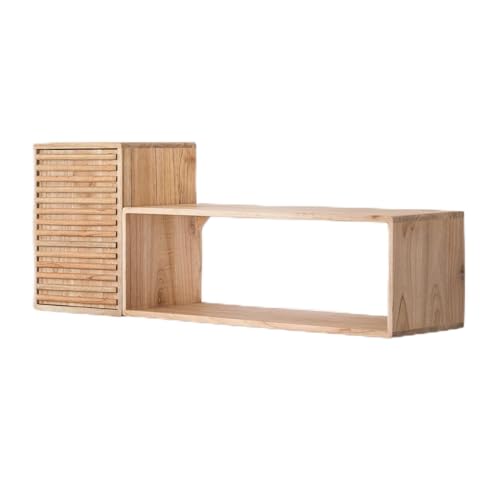 SKLUM Set de 2 Estantes de Pared en Madera Deleyna -