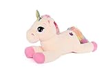 Toys Studio Big Unicorn Stuffed Animal Soft Large Unicorn Plush Pillow Toy Gift for Girls Boys (Pink, 43'')