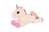 Toys Studio Big Unicorn Stuffed Animal Soft Large Unicorn Plush Pillow Toy Gift for Girls Boys (Pink, 32 '')