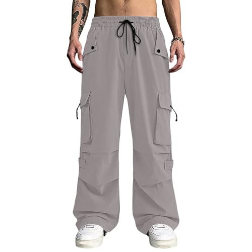 Pantalon de survêtement avec taille élastique pour homme cherchant confort et liberté de mouvement