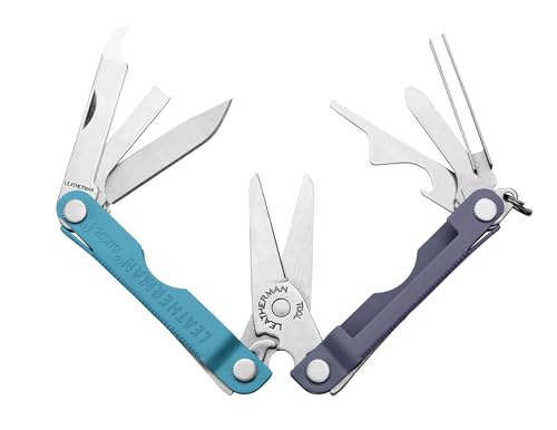 Image of LEATHERMAN, Micra, Keychain Multi-tool with Grooming Tools, Mini Pocketknife for Everyday Carry (EDC), Hobbies & Outdoors, Built in the USA, Lavender Mist