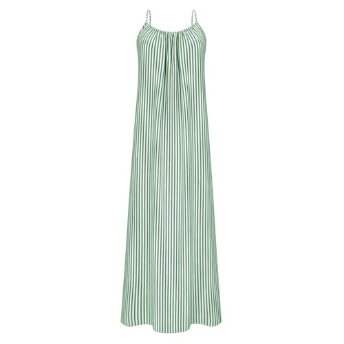 Robe bohème chic caraco sans manches robe longue fluide été - 7