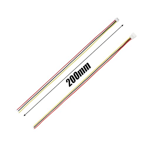 20 pares conector eléctrico micro ZH1.5mm 3 pines miniatura 4