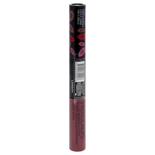 Rimmel Provocalips Lip Stain Cream Finish, Just Teasing, 0.14 Fluid Ounce