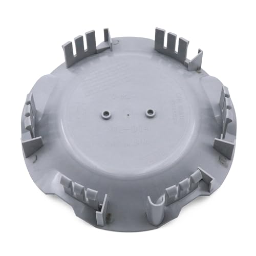 Cache-moyeux 18,1 cm Silverado finition argent mat durable - 6