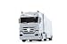 Produktbild Jamara 405064 - Mercedes Actros 1:54 weiß 27MHz - Auflieger manuell ab- / ankoppelbar und Türe kann geöffnet werden, Spur einstellbar, offiziell lizenziert