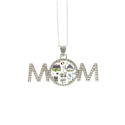 Cadeau fête des mères collier Tour Eiffel un symbole d'amour pour maman et grand-mère attentionnée