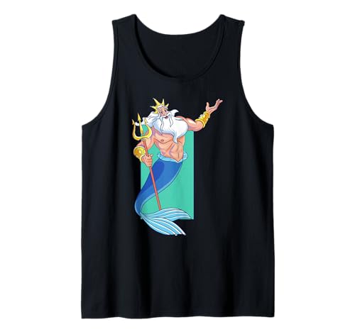 Disney The Little Mermaid débardeur nostalgique du Roi Triton pour adulte