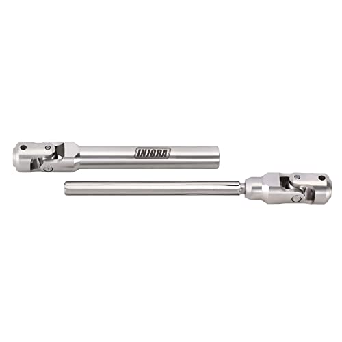 Image of INJORA Drive Shaft Stainless Steel Heavy Duty for Axial SCX10 90046 AXI03007 TRX4 Redcat Gen8 1 /10 RC Car Crawler Upgrade
