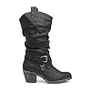 Rocket Dog Womens/Ladies Sidestep Mid-Calf Western Boot (6 UK) (Black) #1