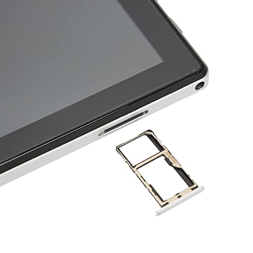 Tablet de 10 Polegadas 7000mAh Bateria 4G Tablet 6GB 256GB Exterior (Prata)