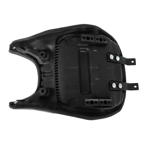 Selle moto noir rétro vintage pour TRK502 assise rabaissée finition haut de gamme
