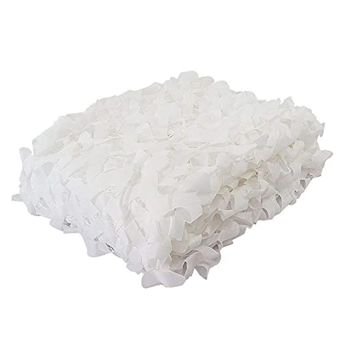 Weiß Camouflage-Tarnnetz,Outdoor Garten Party Dekorationen,Waldtarnnetz-Sonnenschutz-Netz Für Camping,Tarnnetz… – Bild 3