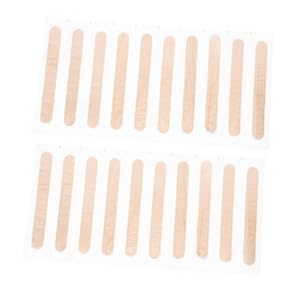 Veemoon 100 Stück Holz Mundspatel