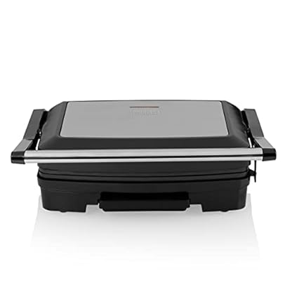 Princess 117501 Kontaktgrill - Grillfläche 23 x 15 cm - Antihaftbeschichtung -herausnehmbare Fettauffangschale - 750 W- beweglicher Deckel – Bild 8