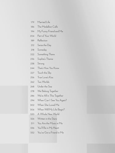 Contemporary Disney - 50 Favorite Songs | Sheet Music Songbook for Piano, Vocal and Guitar | Disney Piano Book for Beginners and Advanced Players | ... Music Book Collection (Piano-vocal-guitar) - Image 5